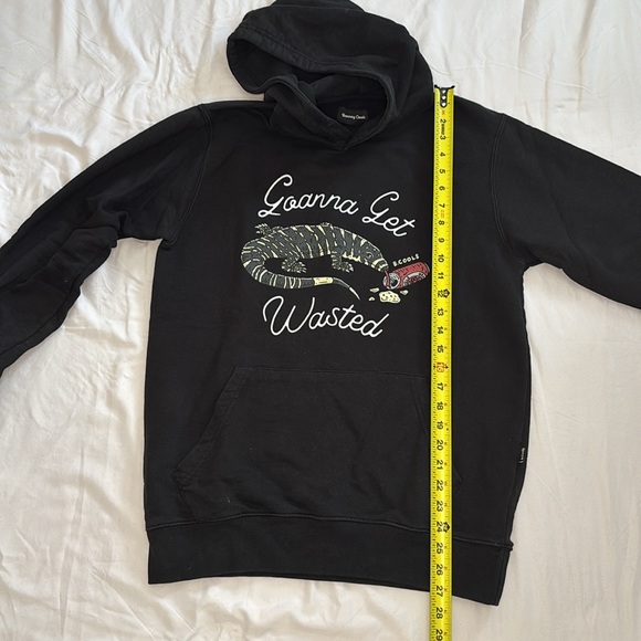 “Guanna get wasted” Barney cools size M black hoodie - Picture 5 of 6